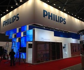 Standbouw schilderwerk Philips Amsterdam